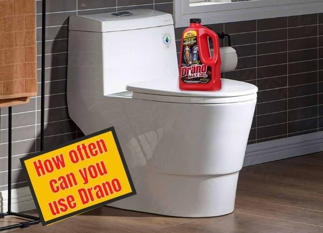 How often can you use Drano