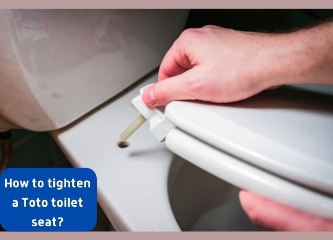 How to tighten a Toto toilet seat