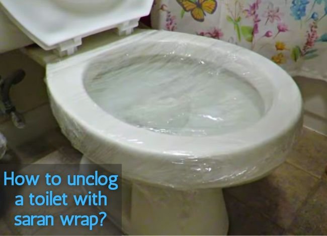 Does saran wrap really effective to unclog a toilet