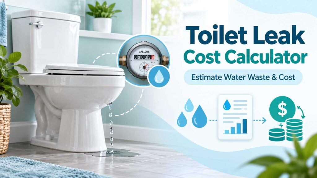 Toilet Leak Cost Calculator