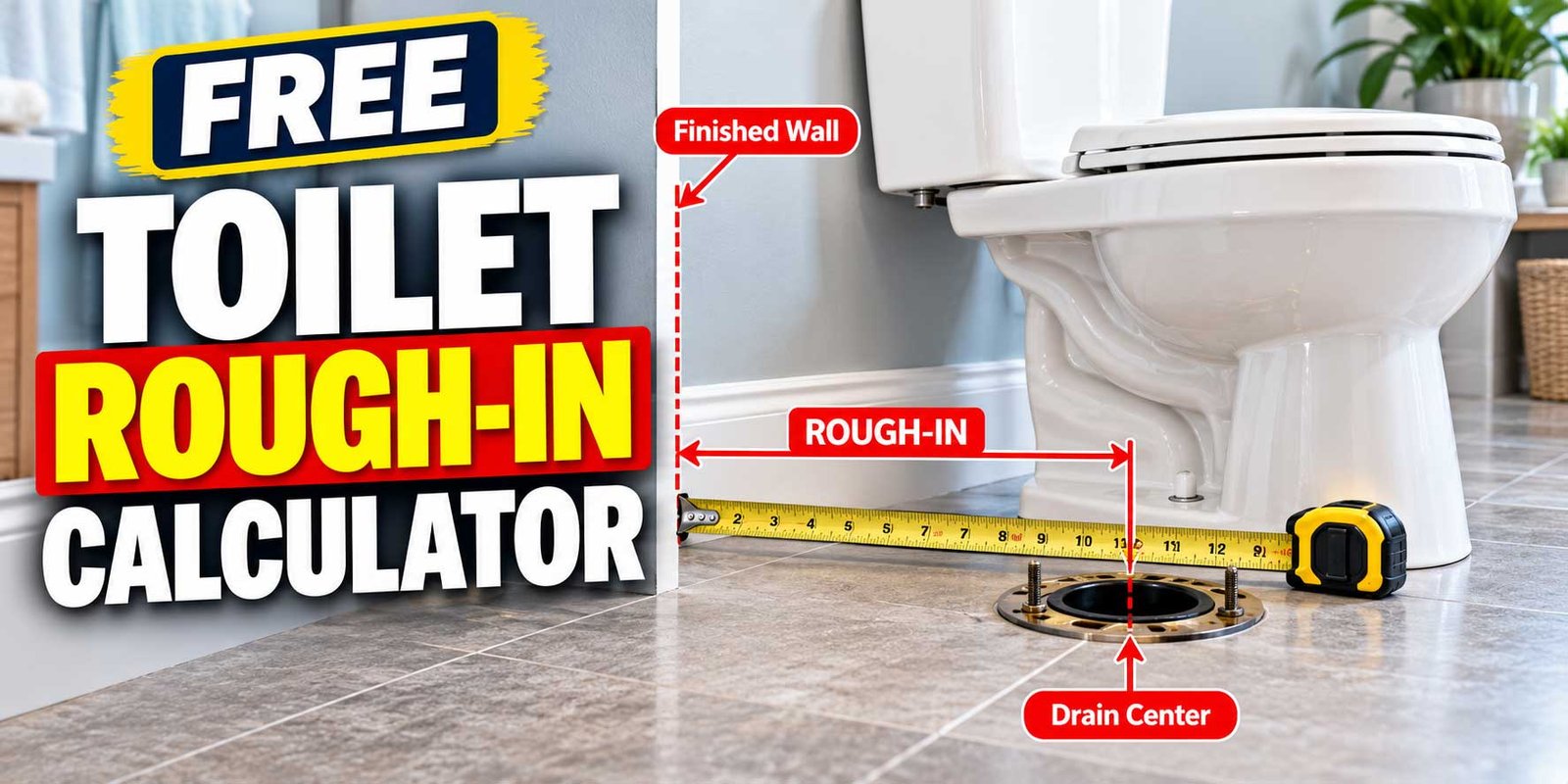 Toilet Rough-In Calculator Guide