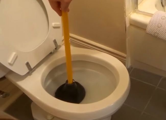 Use a plunger