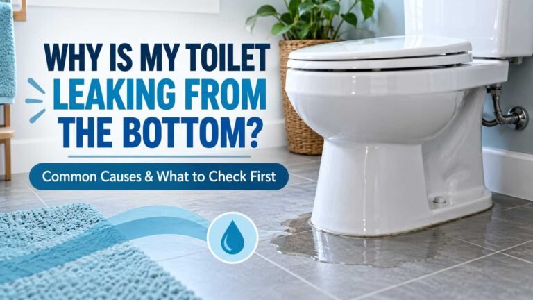 Why Is My Toilet Leaking From the Bottom?