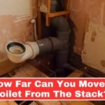 How Far Can You Move A Toilet From The Stack